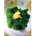 kajinのだんな's cooksnap of when they made ＊お弁当に＊納豆のタレで青菜のからし和え.