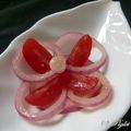 ☆Piglet's cooksnap of when they made トマトと玉葱のサラダ.