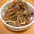 minmin!'s cooksnap of when they made しっとりササミとごぼうのごま味噌きんぴら.