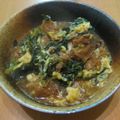 ✏❤☁⚡⏳'s cooksnap of when they made あぶらかすとチンゲン菜の卵とじ.