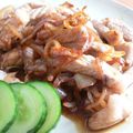 rota_london's cooksnap of when they made サパッリ☆豚肉の酢醤油炒め.