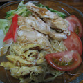 mimimeg's cooksnap of when they made 鶏とトマトの冷やし中華.