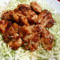 羽尼うに's cooksnap of when they made キャベツを食べよう☆鶏ムネ肉の生姜焼き.