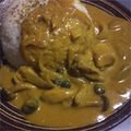 tea+'s cooksnap of when they made ３０分で！鶏とオクラのココナッツカレー.
