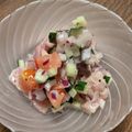 ななななぴ's cooksnap of when they made デパ地下風★サクッと華やかセビーチェ.