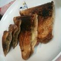 あやこ６１'s cooksnap of when they made ママのバナナ・サンドイッチ♡.