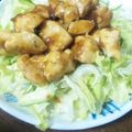 にゃらんぽらん's cooksnap of when they made すっぱうまい❤鶏肉の梅肉炒め.