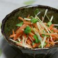ピンクのたまご's cooksnap of when they made ちょっとピリ辛な人参サラダ.