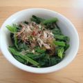 Nekozame's cooksnap of when they made ほうれん草とれもんのサラダ✿.