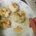 MARCHE♪'s cooksnap of when they made *離乳食完了期*鶏肉と豆腐のウインナー風.