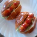 チャーミル's cooksnap of when they made 寝坊した日の朝食♡小さなホットドック♪.