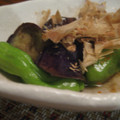 こぶたぶた's cooksnap of when they made レンジでなすとししとうの揚げ浸し風.