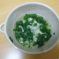 ほたかぁちゃん's cooksnap of when they made モロヘイヤの簡単中華風スープ.