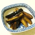 モモキト's cooksnap of when they made 茄子のきんぴら風.
