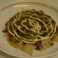 m posi's cooksnap of when they made パン耳で(*ﾟДﾟ)ﾉ お好み焼きだよ！.