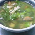 すっみん's cooksnap of when they made チンゲン菜とベーコンのスープ.