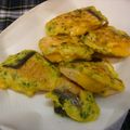 まじゅじゅ's cooksnap of when they made ジェノバソースで☆チーズサーモンピカタ.