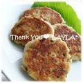 LAYLA*'s cooksnap of when they made もちもち☆レンコンのお焼き.