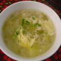 そらしど♪'s cooksnap of when they made 白菜と卵のとろりんスープ.