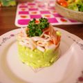 波乱万嬢's cooksnap of when they made ♡アボカドとカニカマの満足サラダ♡　.