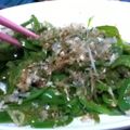チャミ*a_a*'s cooksnap of when they made ピーマンだけの醤油炒め.