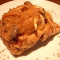 ロングマン's cooksnap of when they made 鶏挽肉の油揚げ包み焼き～トマトソースがけ.