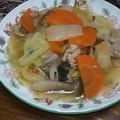 maasakob's cooksnap of when they made 残り物で　やみつき和風八宝菜☆.