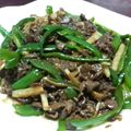 まーぼん's cooksnap of when they made 牛小間切れで☆青椒肉絲チンジャオロース.