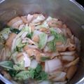 yukichan2007's cooksnap of when they made ☆白菜とあぶらげの煮浸し☆.