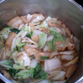 yukichan2007's cooksnap of when they made ☆白菜とあぶらげの煮浸し☆.