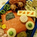 ナオボ's cooksnap of when they made キャラ弁❤消防車❤ＭＢで作る③.