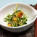 ＊とみこ＊'s cooksnap of when they made 卵と水菜のしゃきしゃきサラダ.