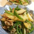 うにょケロ's cooksnap of when they made じゃがピー炒め.