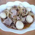 みにまめ's cooksnap of when they made うず玉牛丼・・・・.