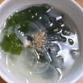 SILK0205's cooksnap of when they made ｿｯｺｰ＊玉ねぎとﾜｶﾒで簡単ｽｰﾌﾟ！.