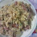 三つ子ママひろりん's cooksnap of when they made カレー炒飯◎はんぺんでかさ増し◎.