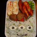 デューマ's cooksnap of when they made キャラ弁☆リトルグリーンメン.