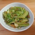 Nekozame's cooksnap of when they made セロリのオイスターソース炒め.