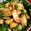 羽尼うに's cooksnap of when they made ジャガイモと油揚げの焼きサラダ.