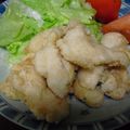 ｺﾅﾝ7's cooksnap of when they made 簡単♪鶏むね肉だから美味しい鶏の竜田揚げ.