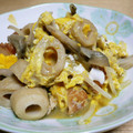 ハロゲン's cooksnap of when they made チクワともやしの卵とじ.