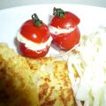 sizunyanko's cooksnap of when they made お弁当のすきまに、ミニトマトのカプレーゼ.