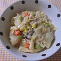 moruchama's cooksnap of when they made 残りシチューパスタ.