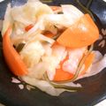 piAce's cooksnap of when they made キャベツと人参の浅漬け.