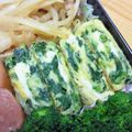 67ice's cooksnap of when they made ほうれん草の玉子焼き（お弁当用）.
