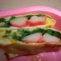 井澤綾華（井澤農園）'s cooksnap of when they made かにかま・ほうれん草入りたまご焼.