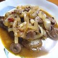 candy4's cooksnap of when they made 絶対に美味しい～☆鶏レバーの中華煮.