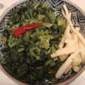 ｍａｒしゃん's cooksnap of when they made 日野菜や間引き菜の 振り糠漬け♪.