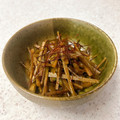 yummysunny's cooksnap of when they made 捨てないで！独活（うど）の皮のきんぴら♪.