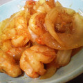 maruru-nn's cooksnap of when they made エビとたまねぎのカレー炒め♪.
